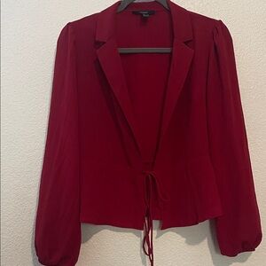 Forever 21 Rich Red Blazer